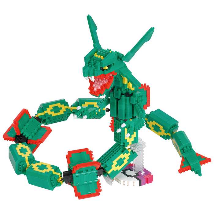 楽天市場 Nanoblock ポケットモンスター レックウザ エクストリームdx ナノブロックファクトリー