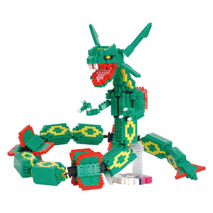 楽天市場 Nanoblock ポケットモンスター レックウザ エクストリームdx ナノブロックファクトリー