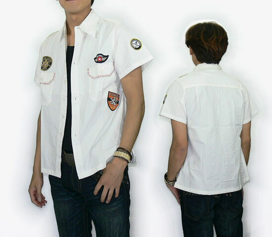 楽天市場】LINDAMAN半袖ミリタリーシャツ クローズ×ワースト