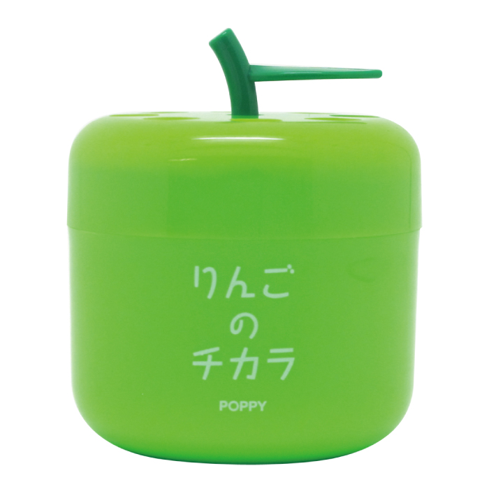 【日本製】りんごのチカラ (SUPER APPLE)/グリーンアップル 2412 車 消臭剤 ダイヤケミカル ダイヤックス くるまにポピー