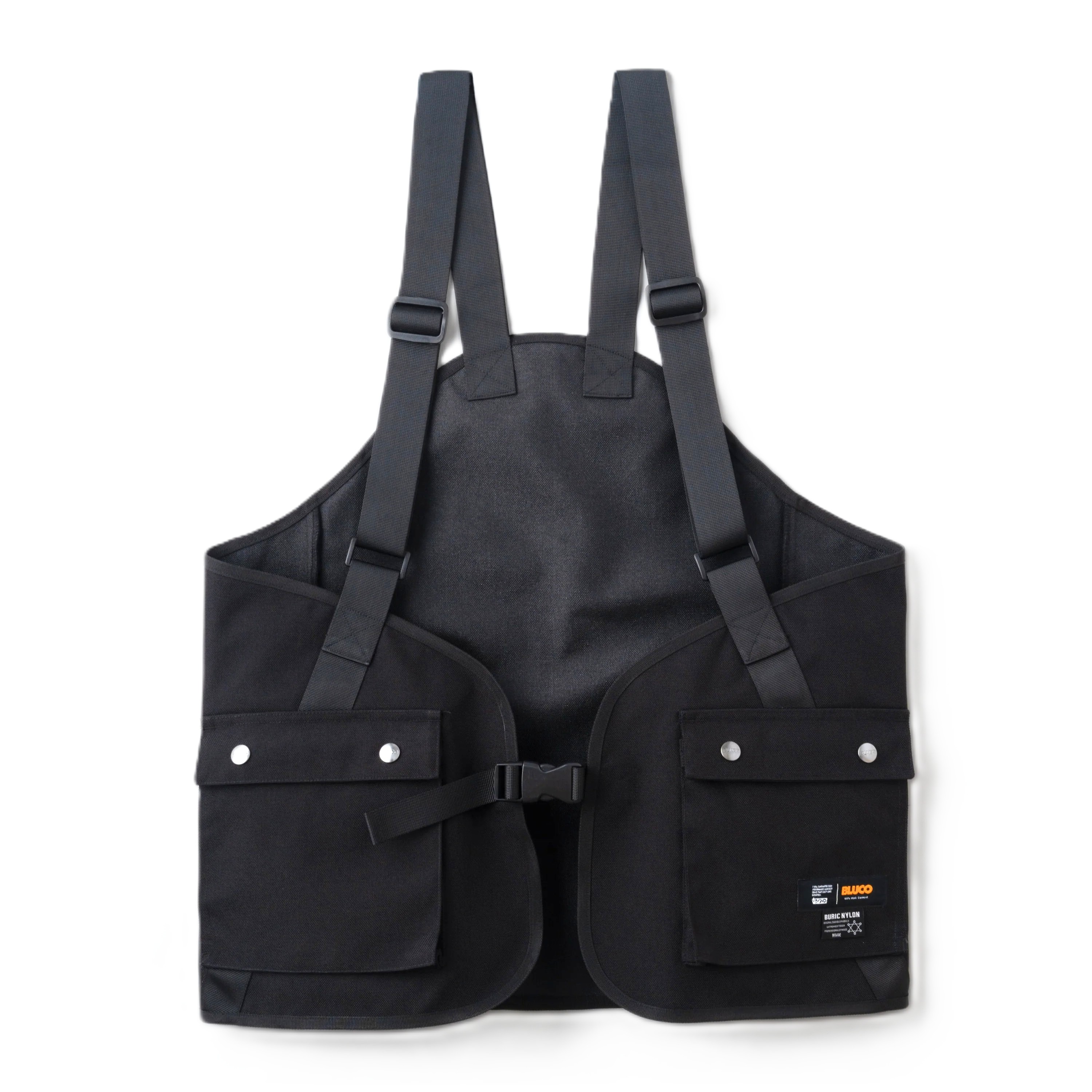 楽天市場】BLUCO ブルコ ユーティリティ ベスト ブラック 黒 UTILITY