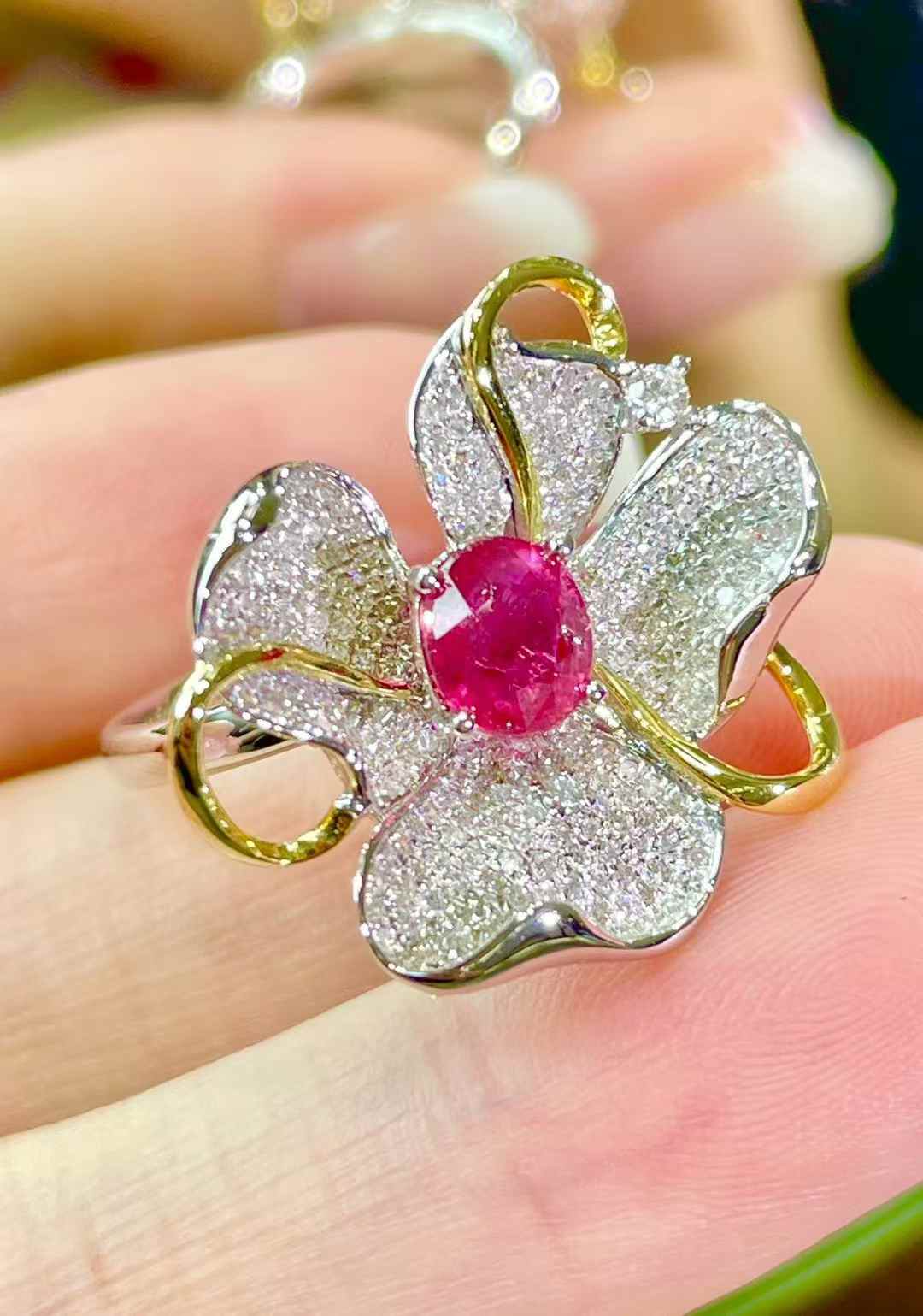 楽天市場】【非加熱】+【ピジョンブラッド】最強非加熱ルビー！稀少