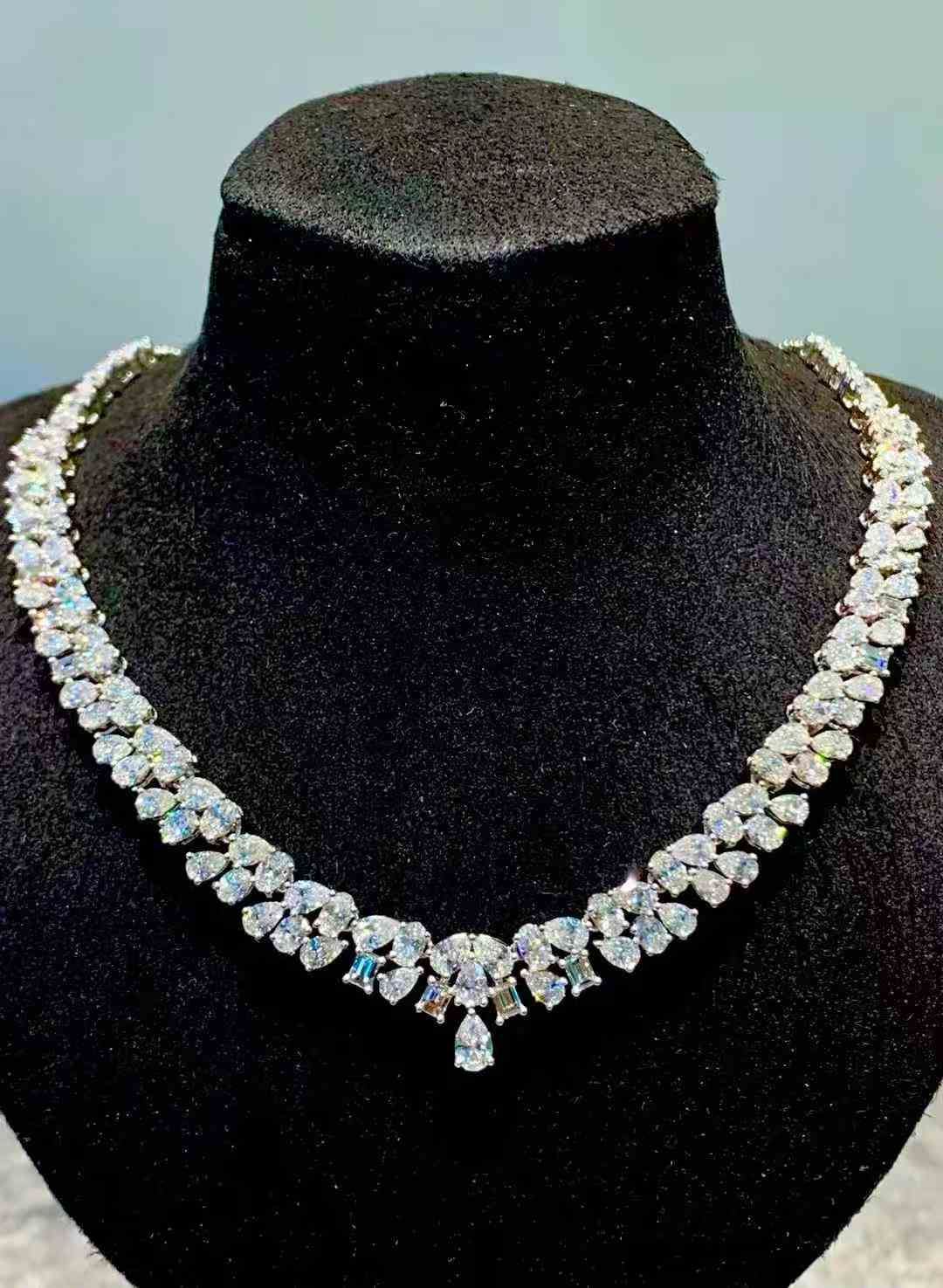 10.05ct DFカラー フルダイヤモンド ネックレス Pt950 プラチナ｜Diamond Celeb