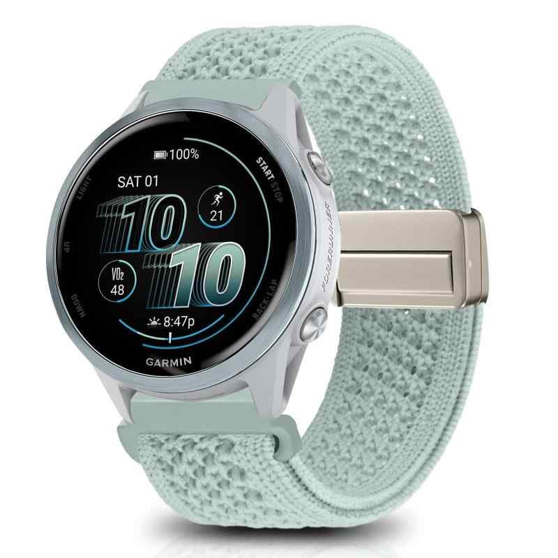 Cinturino Brillante In Metallo Con Strass Per Garmin Forerunner E Venu – Compatibilità E Lusso!