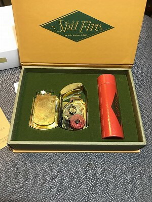 SpitFire　スピットファイア 巻紙火薬式オイルライター!