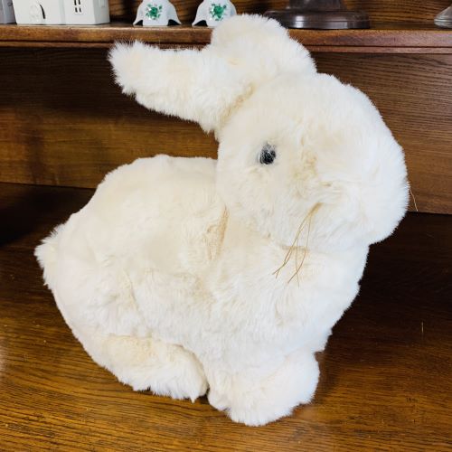 DZラビットハグ／ＣＲＥAＭ白うさぎのぬいぐるみオブジェ アメリカDITZデザインの人気リラックスハグシリーズ｜キャンドルのDieGasseディガッセ
