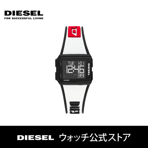 楽天市場 4 9 時から ポイント10倍 ディーゼル 腕時計 メンズ レディース デジタル Diesel 時計 Dz1922 Chopped チョップド 公式 2年 保証 Diesel ウォッチ公式ストア