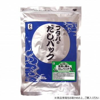 フタバ 昆布と鰹のだしパック (50g×20P)×6袋 6117