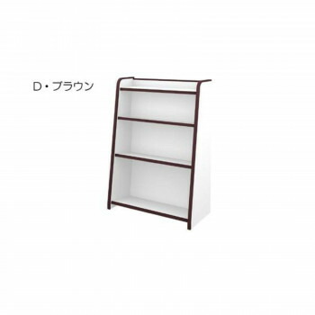 知育家具 EVAキッズシリーズ ほんだな 幅63cm GR-63H　D・ブラウン