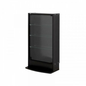 コレクションラック レギュラー ロータイプ 奥行19cm本体 CR-T5519L　BK・ブラック｜ノースウェブ