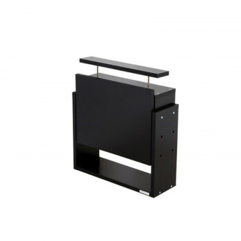 コレクションラック レギュラー専用上置き ロータイプ 奥行19cm用 CR-T5519US　BK・ブラック