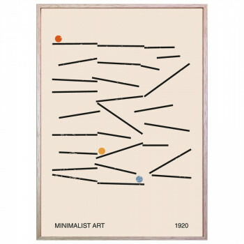 Minimalist art アートパネル IAA-53612