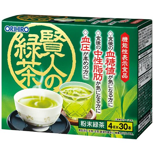 役立つこと性書きあらわす食料雑貨類 賢者の緑茶 120ｇ(４g×30 本) ６個書き割り