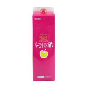 オリヒロ バーモントリンゴ酢 1800ml 6本セット|ノースウェブ