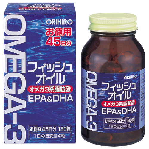 フィッシュオイル 180粒 6個書き割り