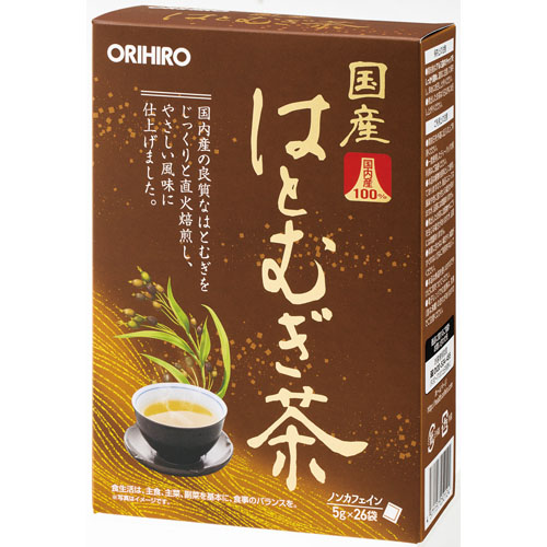 オリヒロ 国産はとむぎ茶100% 26包 6個セット