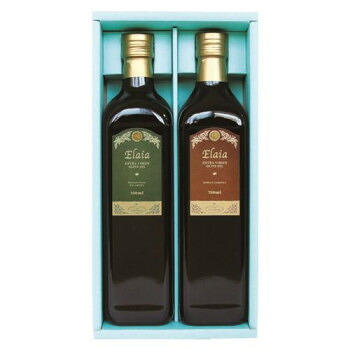 そらみつ EXオリーブオイルギフト EXエライアレッド＆グリーン 687g(750ml)×2