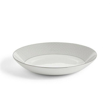 (B) Wedgwood　ウェッジウッド 　ジオ プラチナ ボウル 24cm　1063175