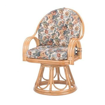 今枝商店　Romantic Rattan　籐回転座椅子　ハイタイプ　S584