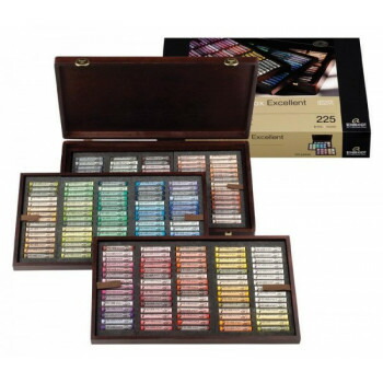 REMBRANDT レンブラント ホンブルグ帽淡彩 木箱書き割り 225色 T3181-4225 470416