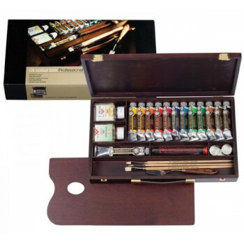 REMBRANDT レンブラント油絵具 ラグジュアリーボックス13色書き割り T0184-0003 410855