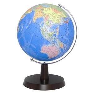 SHOWAGLOBES 地球儀 行政図タイプ 26cm 26-GAM｜ノースウェブ