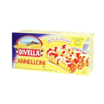 DIVELLA ディヴェッラ パスタ ♯84 カネロニ 250g×24個 606-200