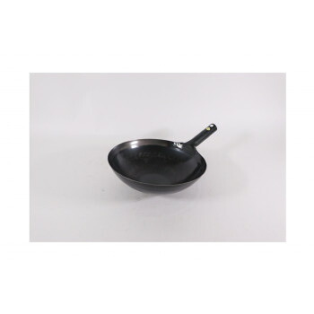 鉄打出片手中華鍋 1.6mm 30cm　001042