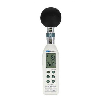 A＆D いき込み症指針資料ロガー 黒円球 AD5695DLB