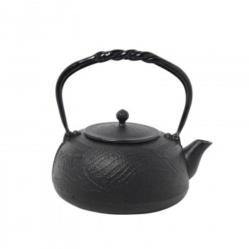 南部地方金物 宝生堂 鉄瓶(鉄蓋) とんぼ 黒 1.2L 700100 コーヒー・お茶用品-鉄瓶