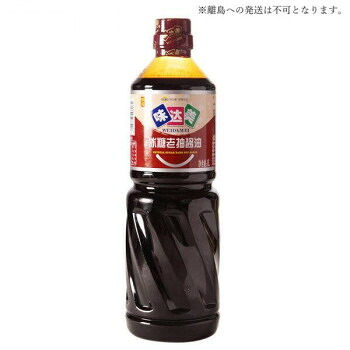 友盛貿易 味達美 氷糖老抽 中国醤油(甘口) 1L&times;12本 0210327｜ノースウェブ
