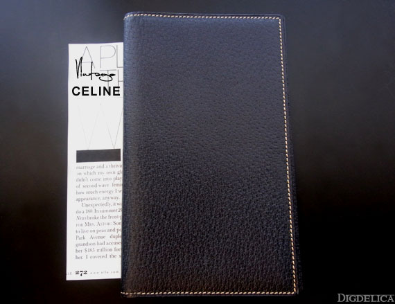 【楽天市場】Vintage【CELINE】セリーヌ・ヴィンテージ・ビジネススケジュールブックカバーv692【手帳カバー】【パスポート入れ