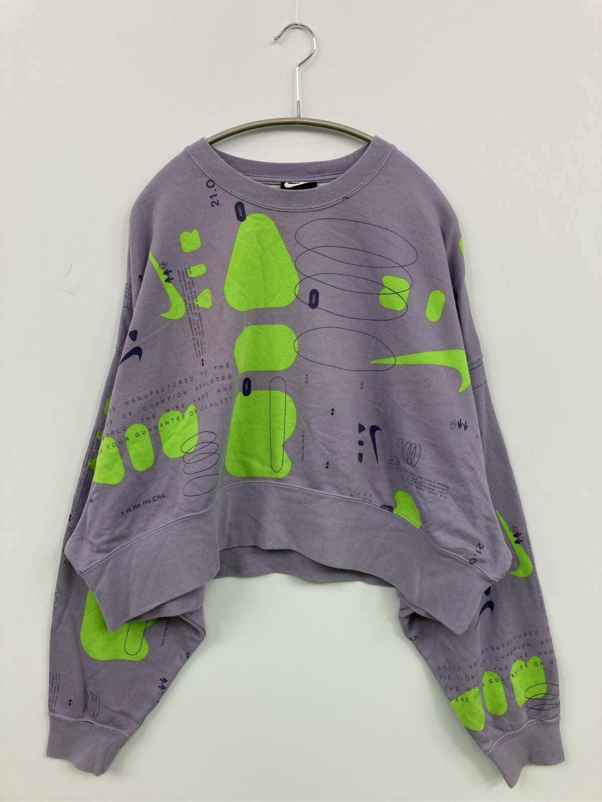 【中古】NIKE ナイキ 汗水 S パープル メンズ レディース