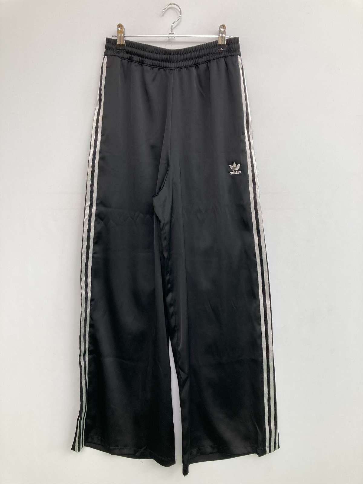 【中古】adidas アディダス ジャージ/トラックパンツ L ブラック レディース｜digdig 店