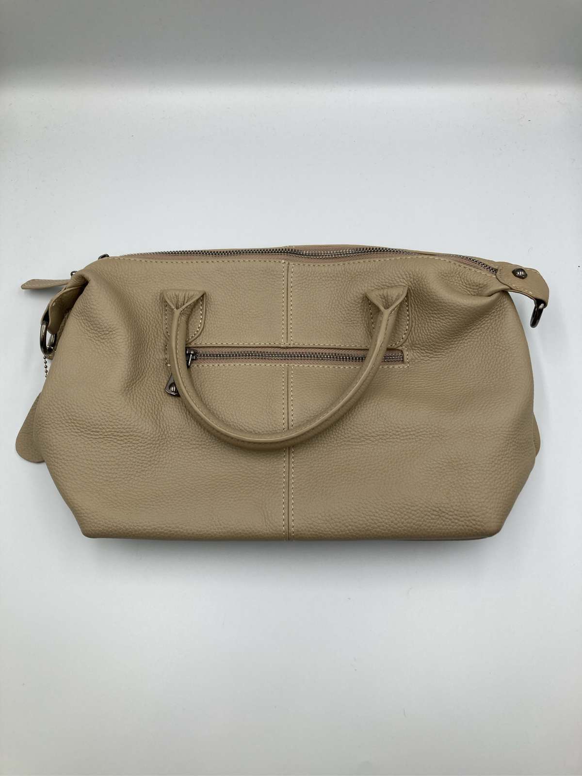 【中古】ハンドバック ベージュ レディース