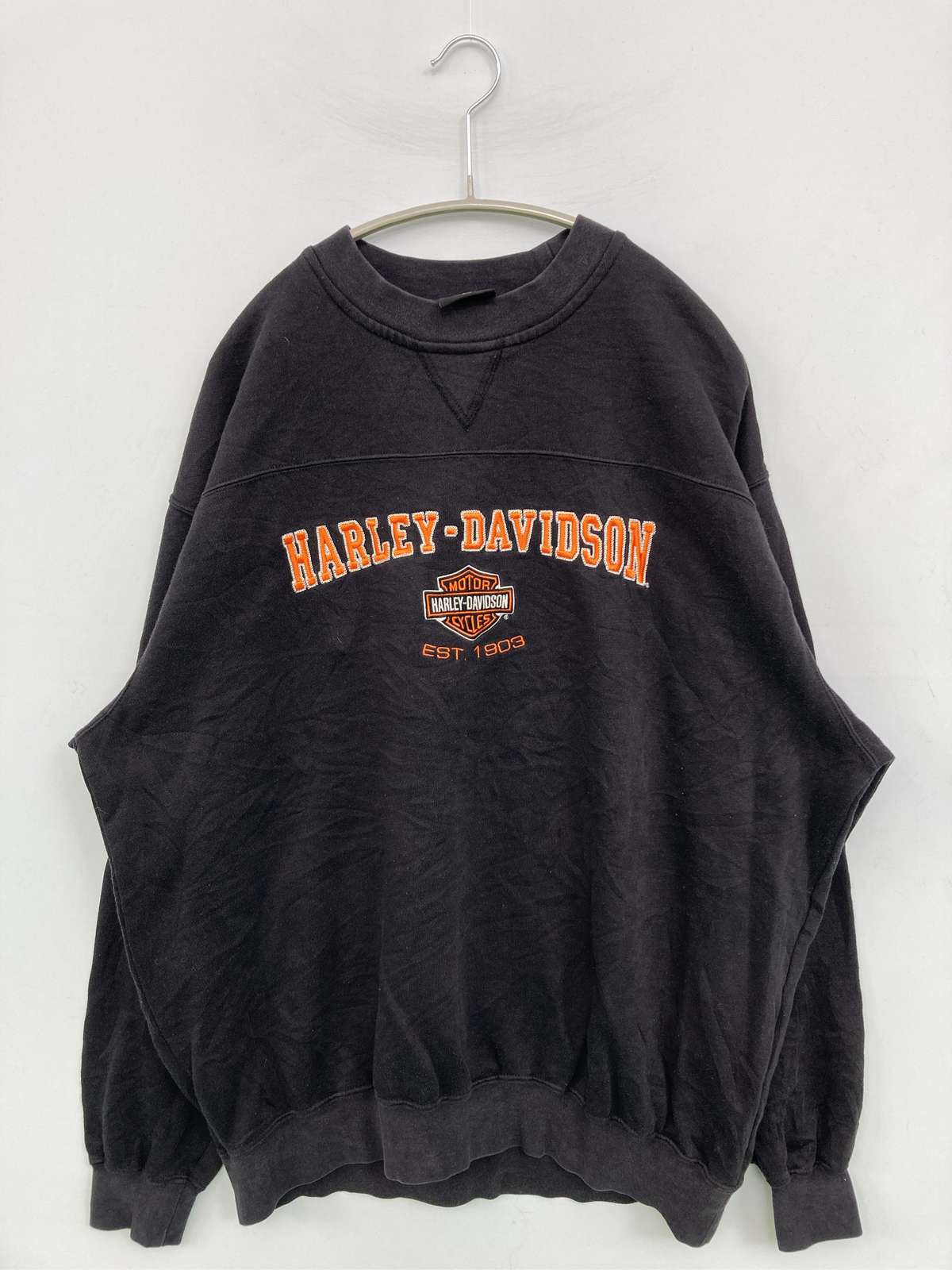 【中古】HARLEY-DAVIDSON ハーレーダビッドソン 汗水 黒いこと メンズ レディース