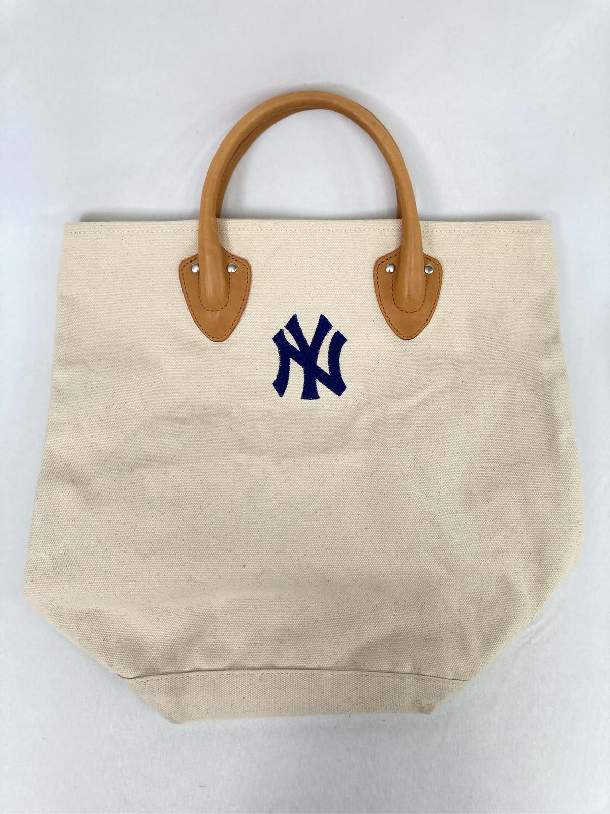 【中古】INFIELDER DESIGN インフィールダーデザイン トートバッグ 象牙色 メンズ レディース