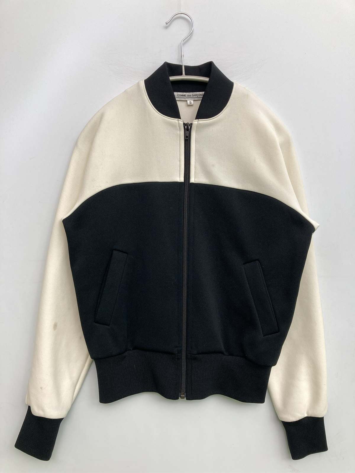 【中古】COMME des GAR&Ccedil;ONS コムデギャルソン ジャージ/トラックジャケット S ホワイト レディース｜digdig 店