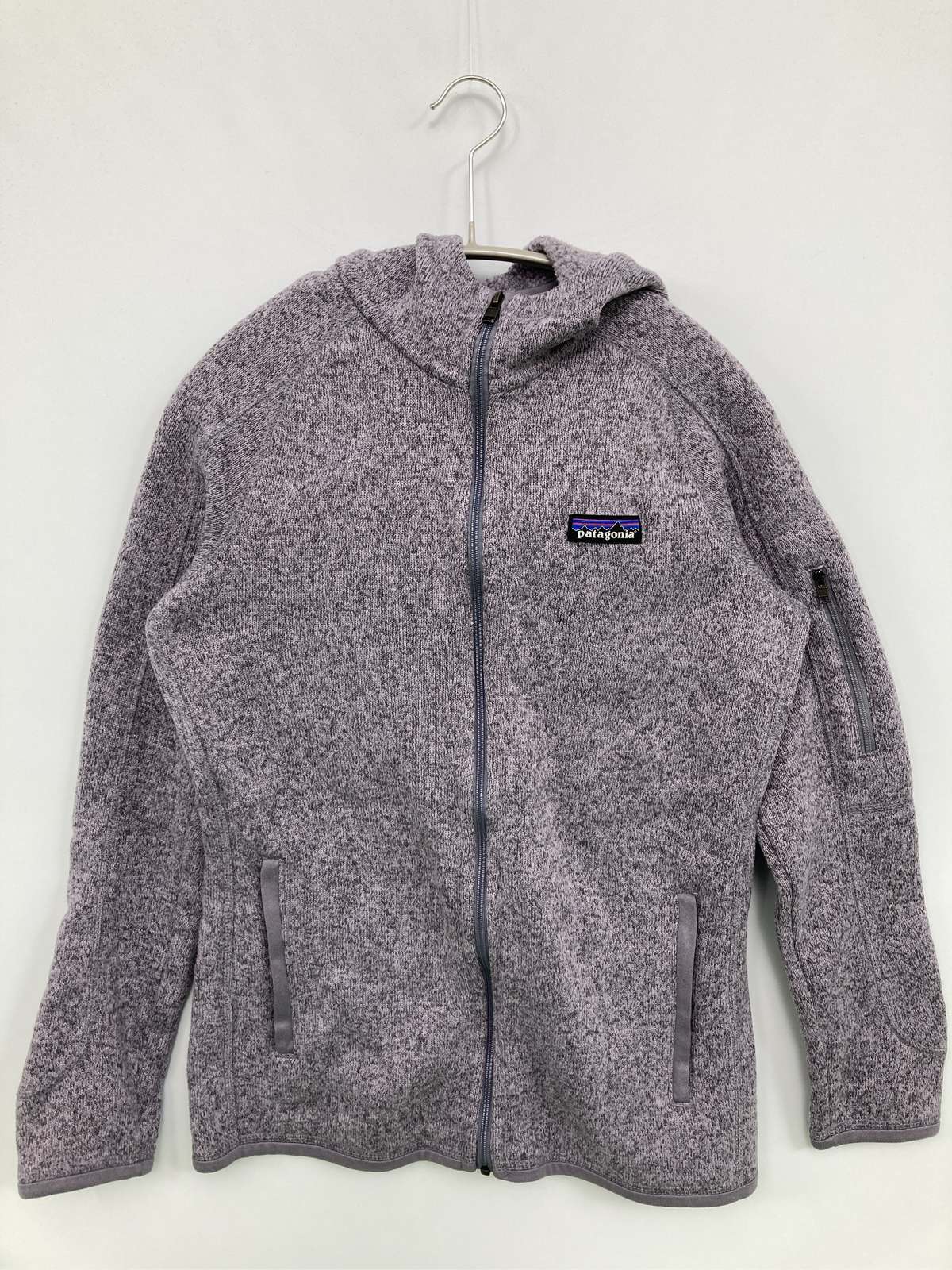 【中古】patagonia パタゴニア 編み物/スウェーター XS 薄墨色 レディース