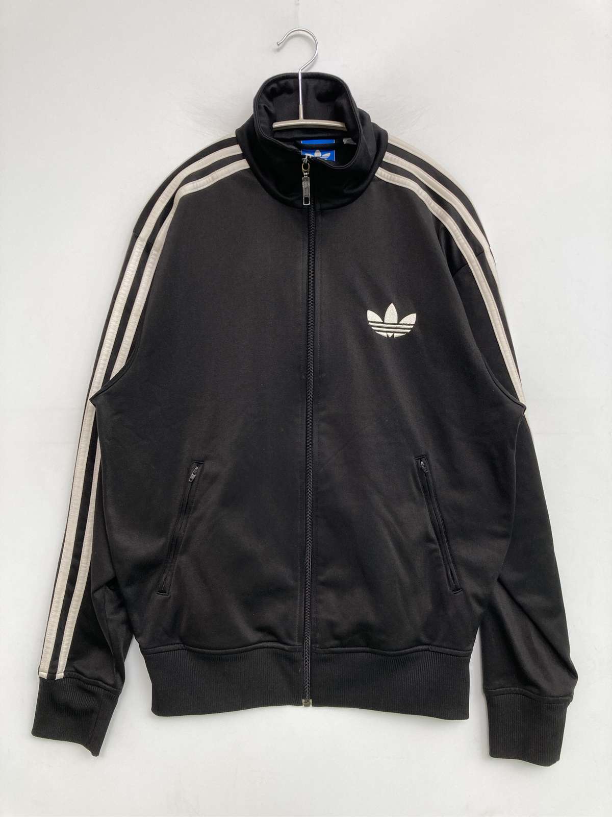 【中古】adidas アディダス ジャージ/トラックジャケット 095 ブラック メンズ｜digdig 店