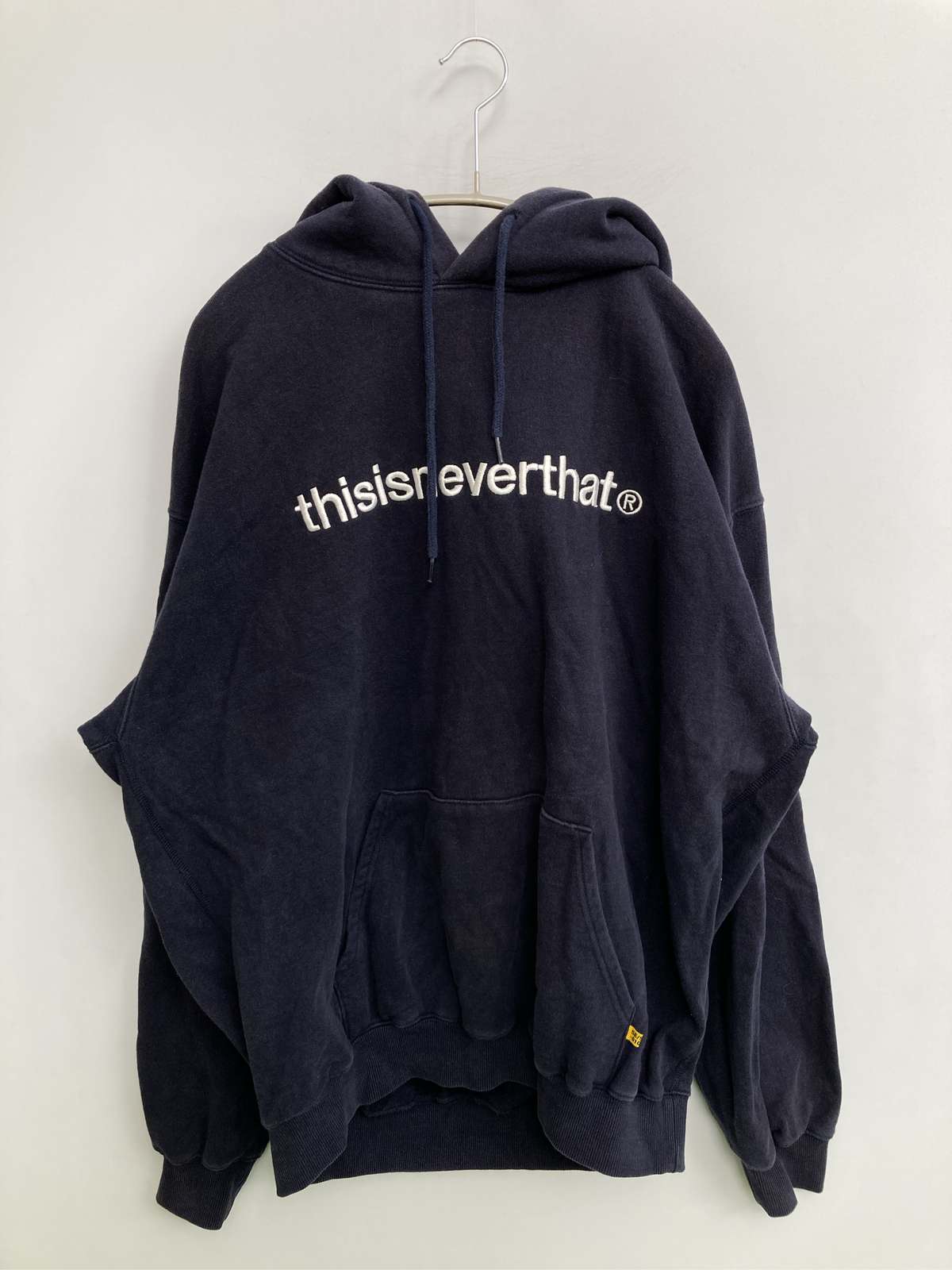 【中古】thisisneverthat ディスイズネバーザット パーカー L 米国海軍 メンズ レディース