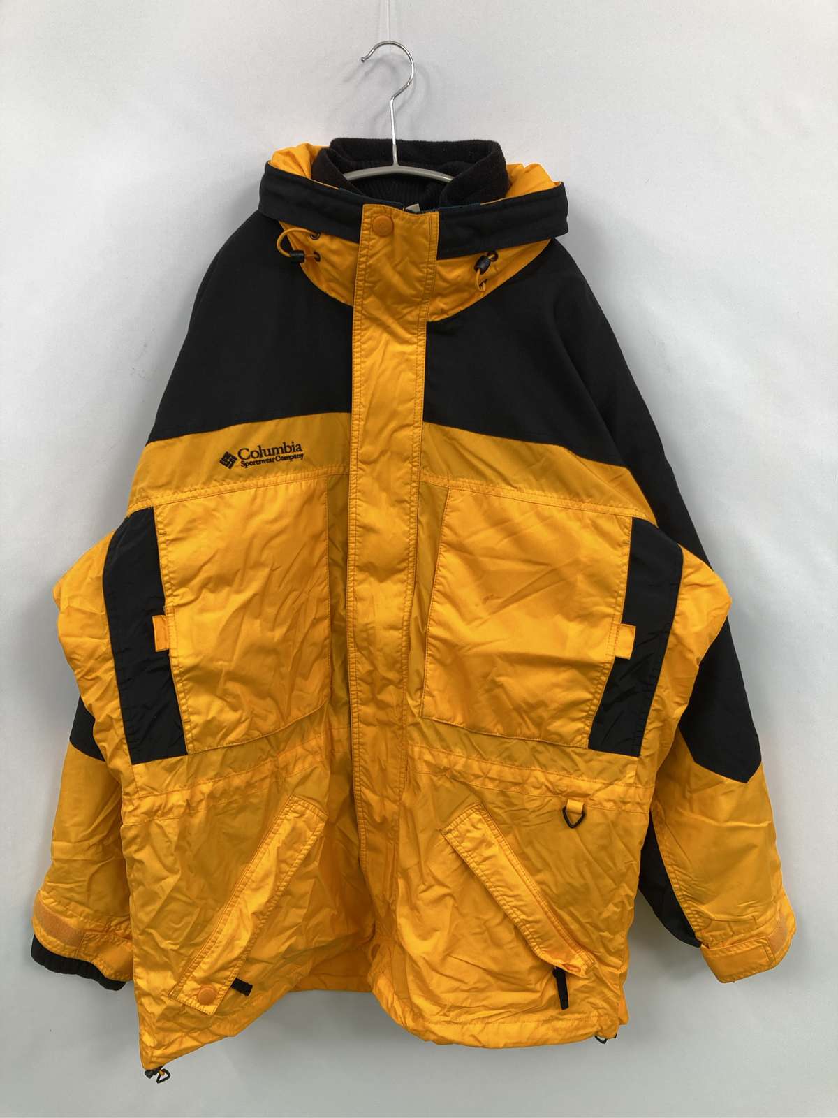 【中古】Columbia コロンビア 牟礼パーカー L オレンジ色 メンズ