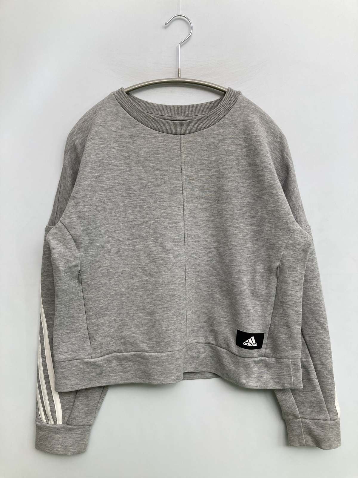 【中古】adidas アディダス 汗水 OT 薄墨色 レディース