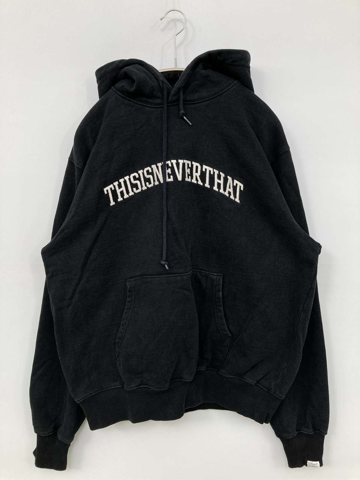 【中古】thisisneverthat ディスイズネバーザット パーカー S 黒いこと メンズ レディース
