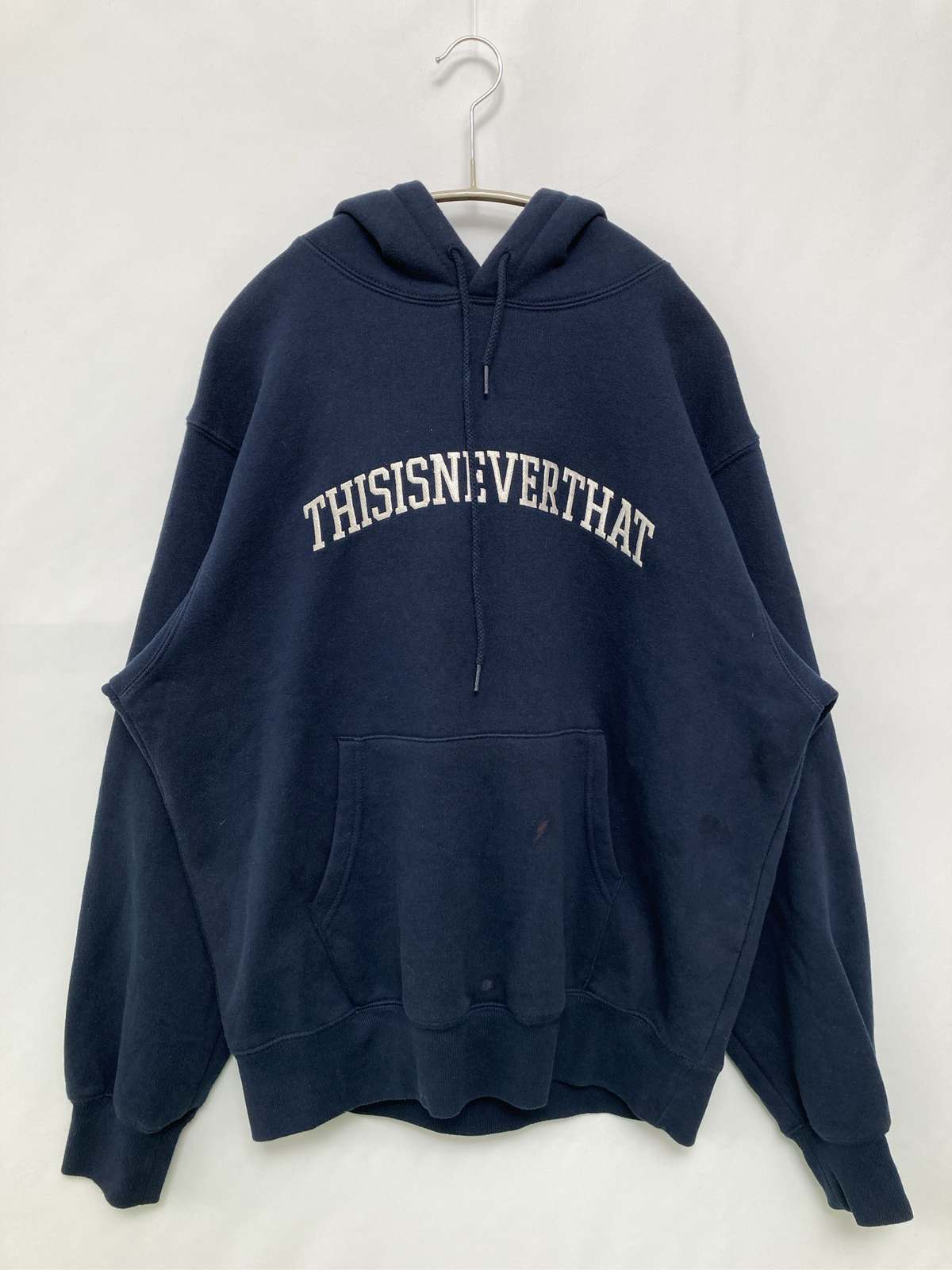 【中古】thisisneverthat ディスイズネバーザット パーカー S 米国海軍 メンズ レディース