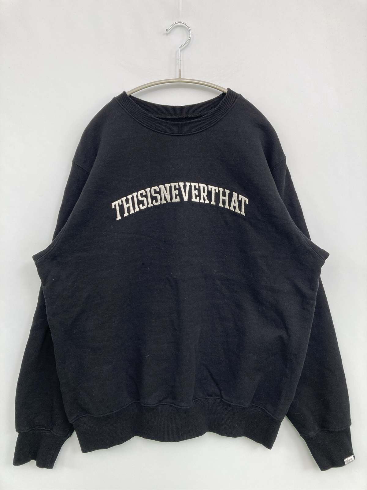 【中古】thisisneverthat ディスイズネバーザット 汗水 M 黒いこと メンズ レディース