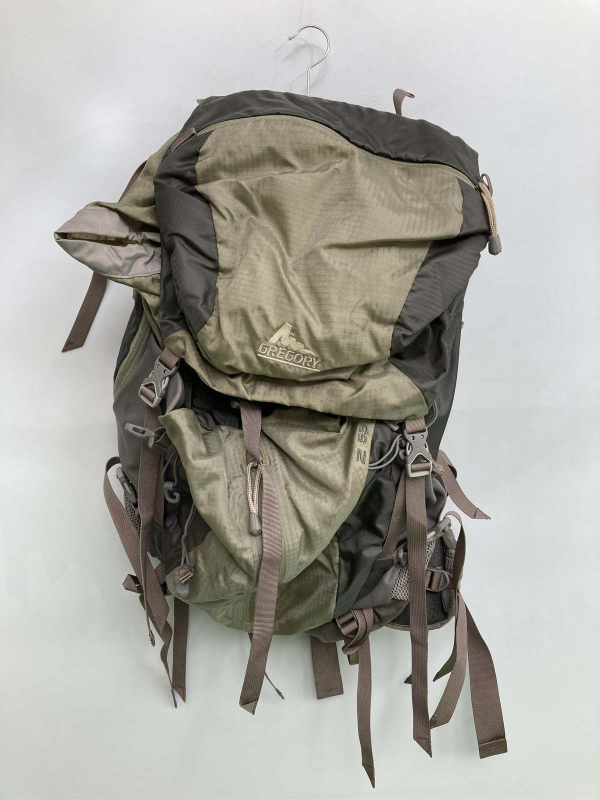 【中古】GREGORY グレゴリー うしろ側容器に並べる/背嚢 カーキ メンズ レディース