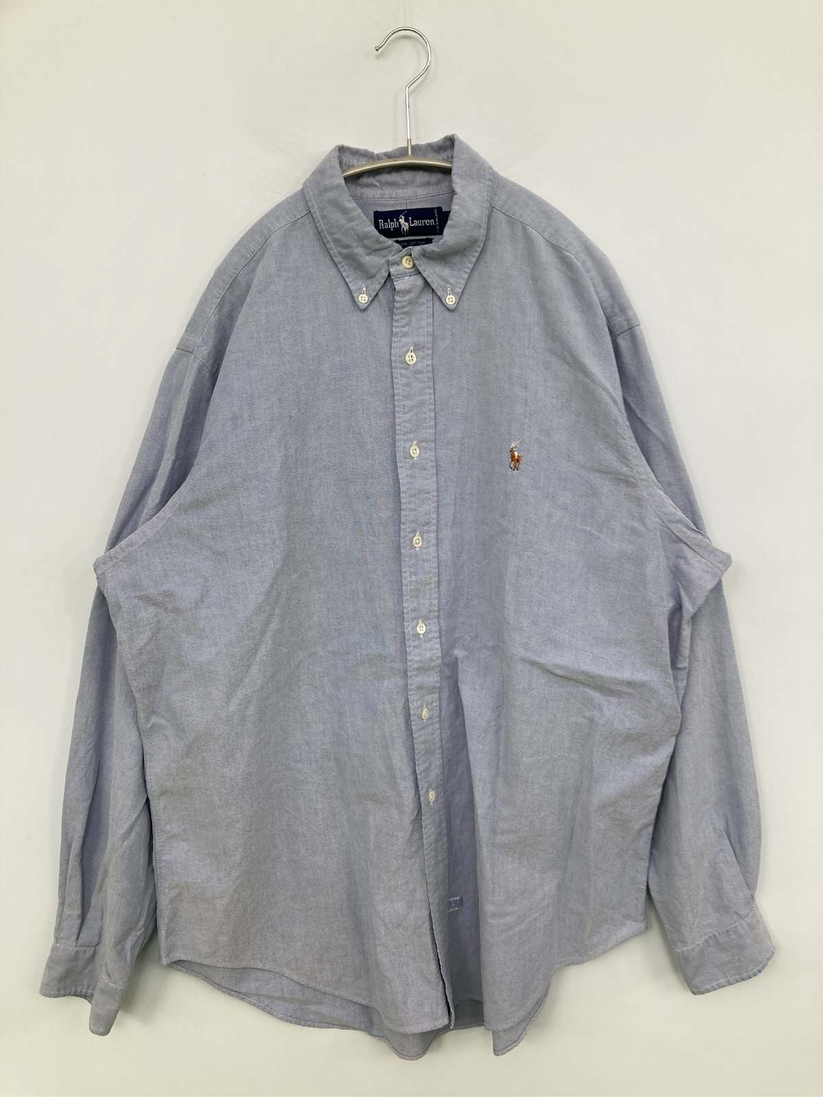 【中古】Ralph Lauren ラルフローレン プルオーバー/トップ 17-36 青色 メンズ
