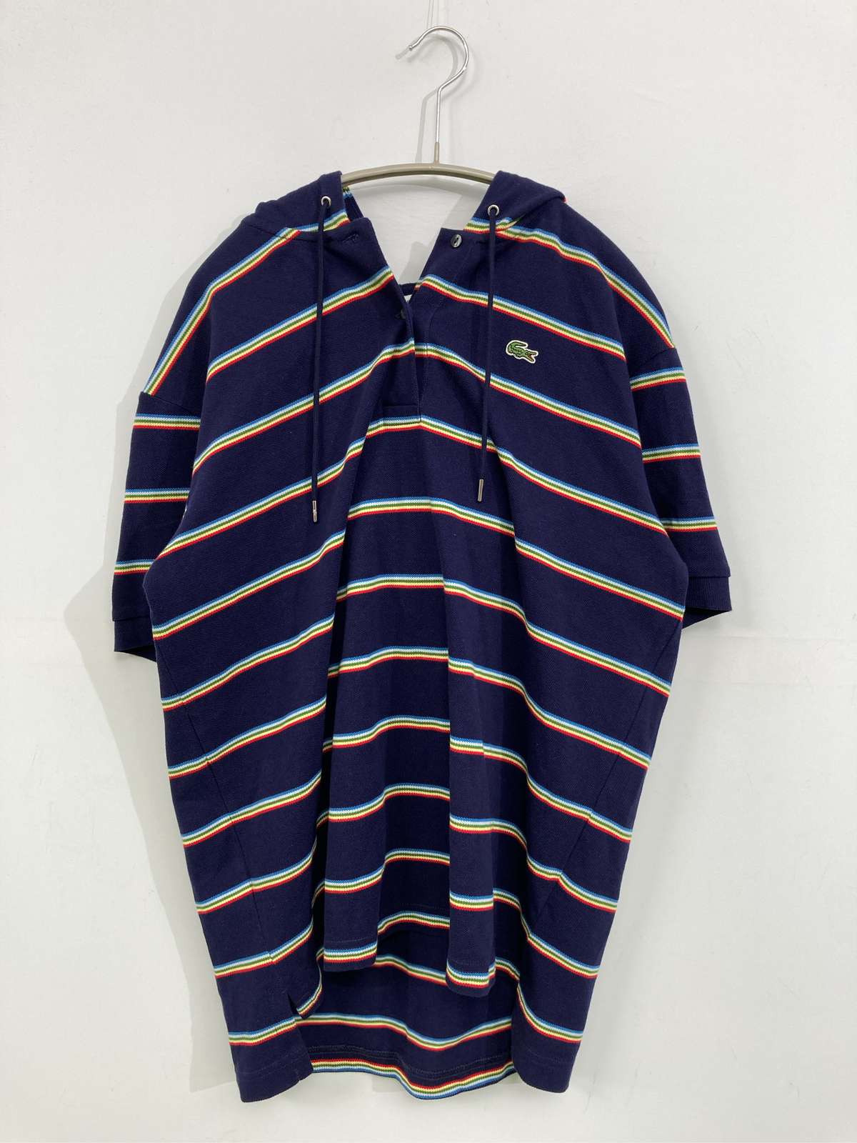 【中古】LACOSTE ラコステ パーカー 38 米国海軍 メンズ レディース