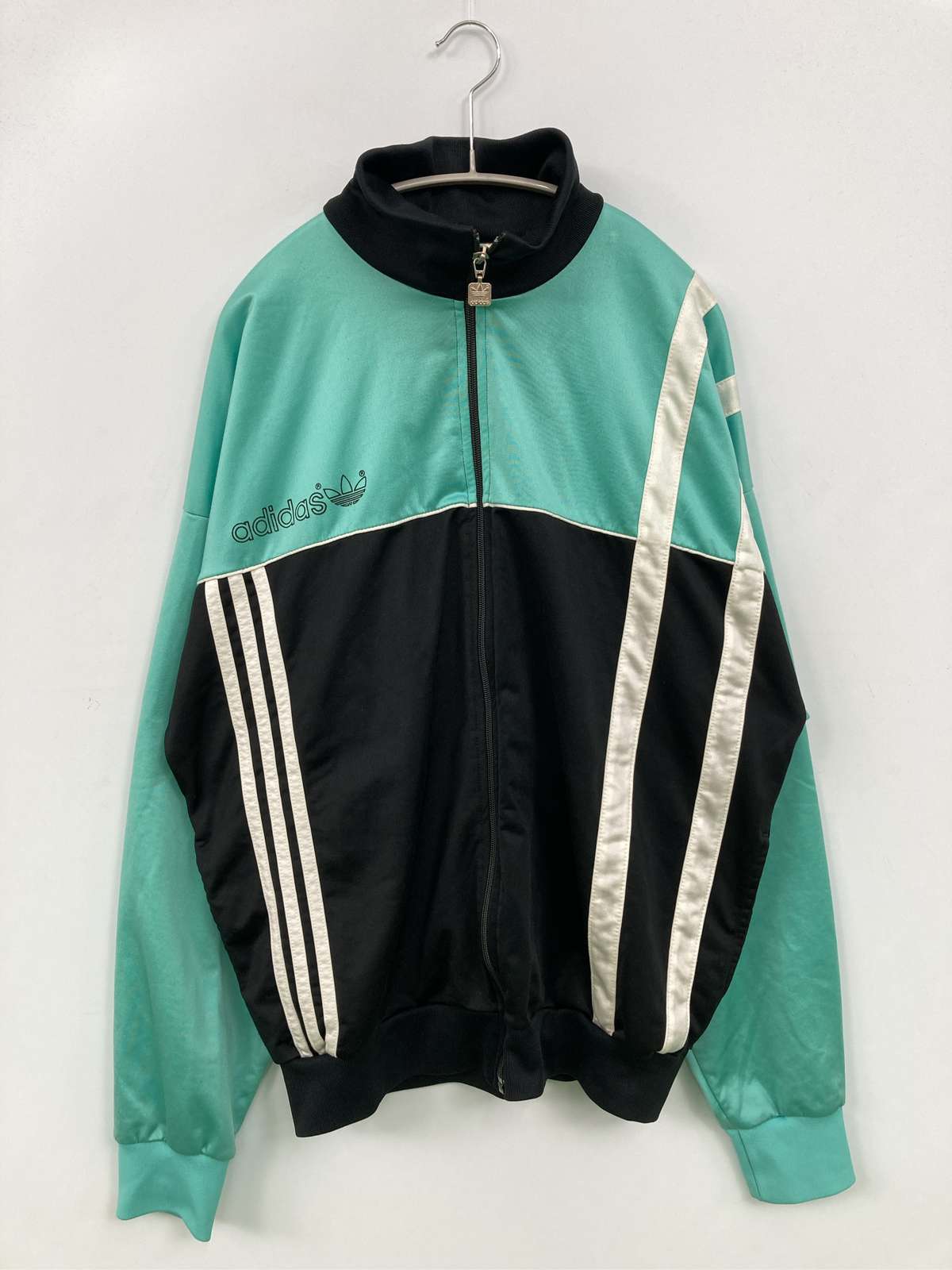 【中古】adidas アディダス ナイロンジャケット ライトグリーン レディース｜digdig 店